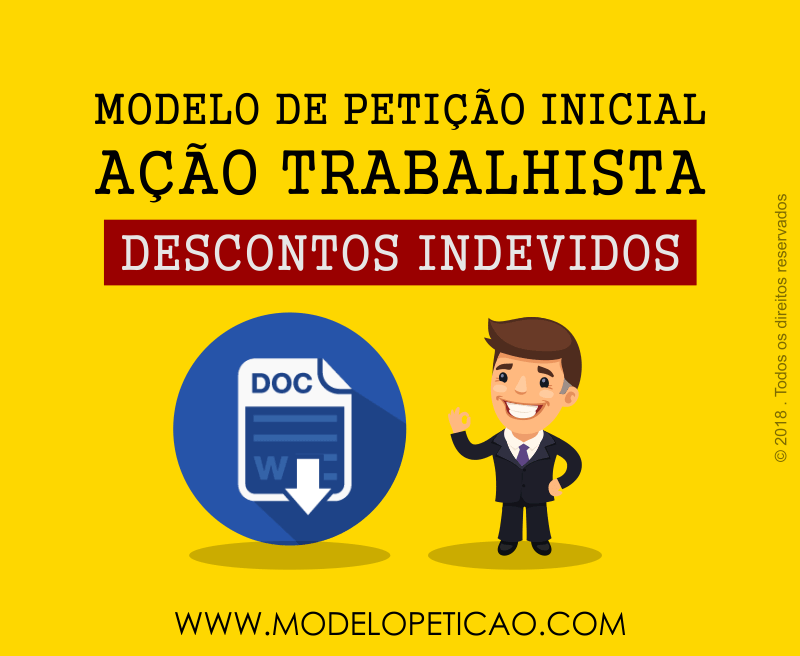 Modelo de Petição Inicial - Ação Trabalhista - Descontos Indevidos