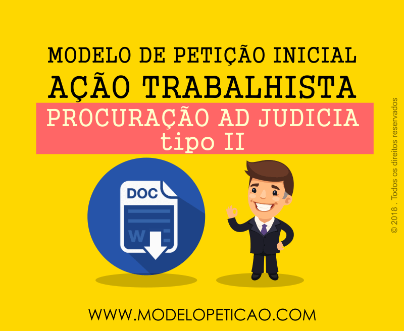 Modelo de Procuração Ad Judicia II